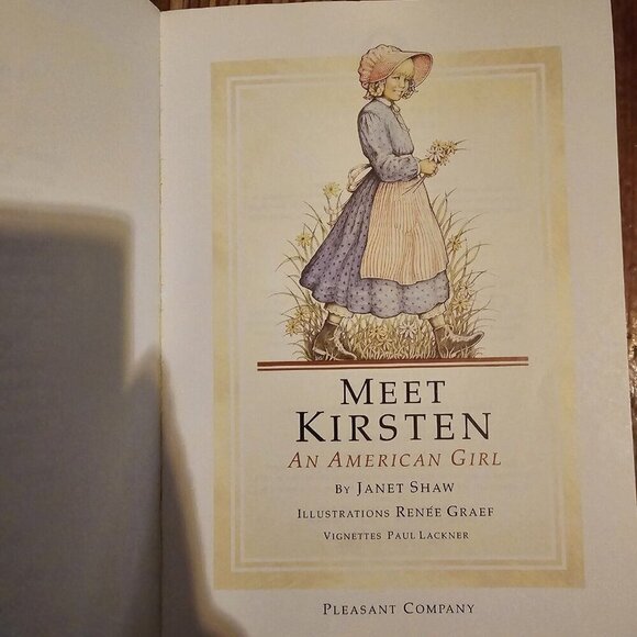Meet Kirsten : An American Girl by Janet Beeler Shaw Book Vintage 90s - Picture 2 of 11